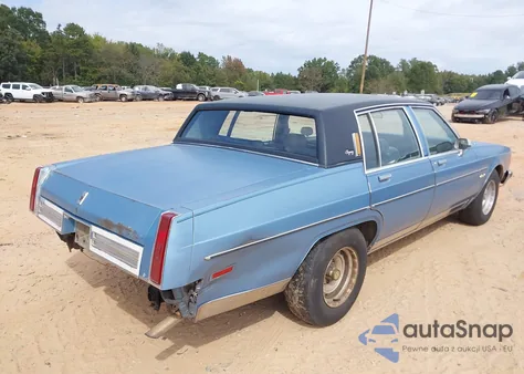 1980 Oldsmobile 98 из США, поврежденный, VIN 3X69RAM202642